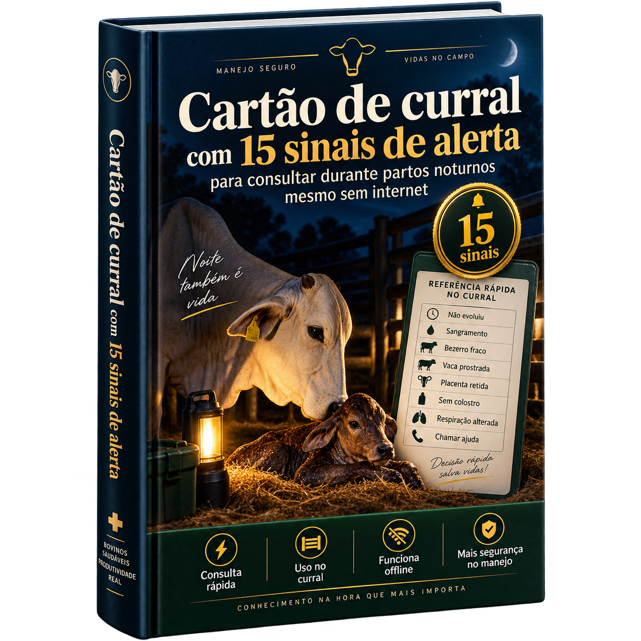 Capa do bônus 06: Cartão de Curral: 15 Sinais de Alerta