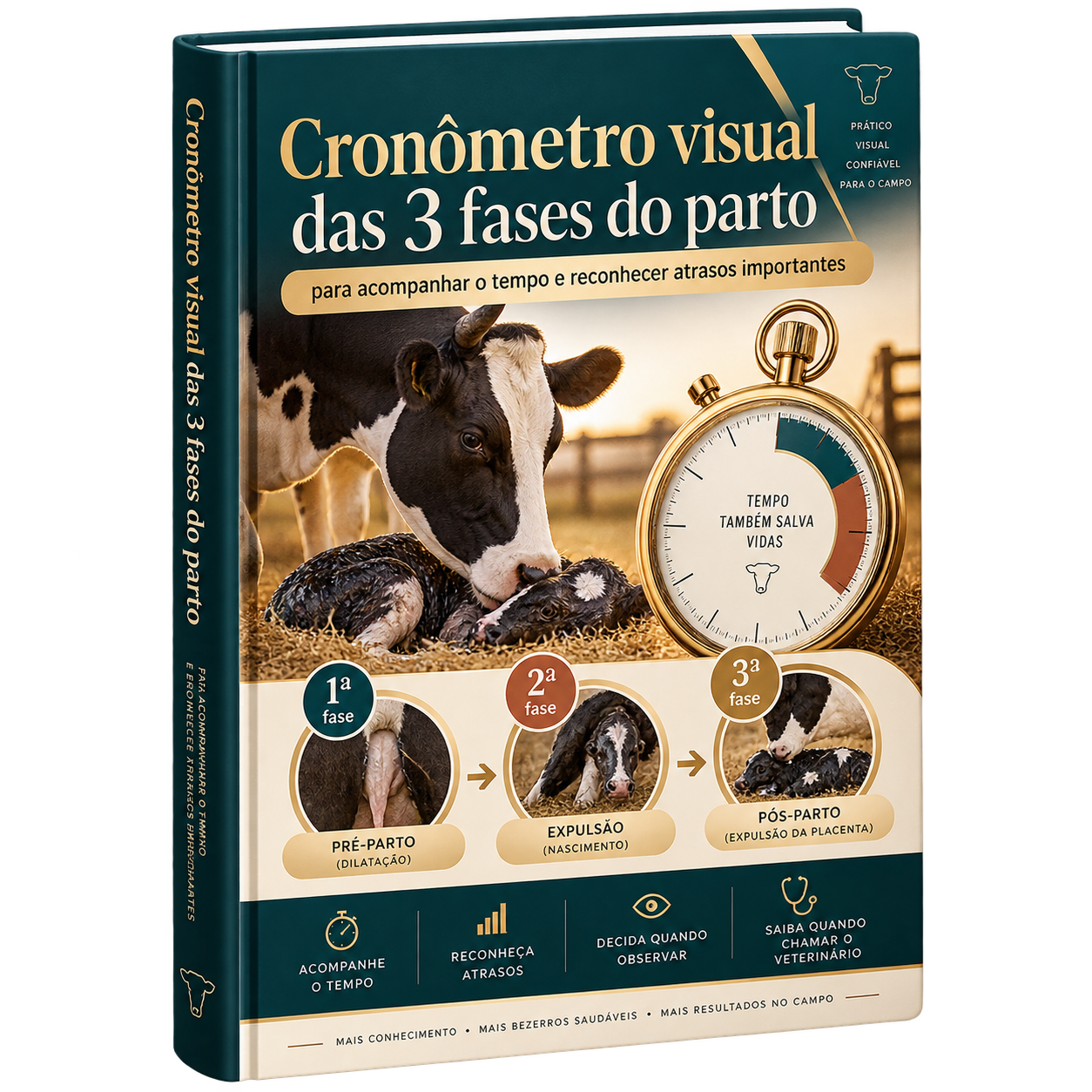 Capa do bônus 02: Cronômetro Visual das 3 Fases do Parto